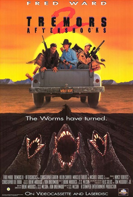 Tremors II: Aftershocks (1995) poster