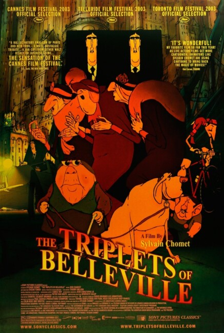 The Triplets of Belleville (2003) poster