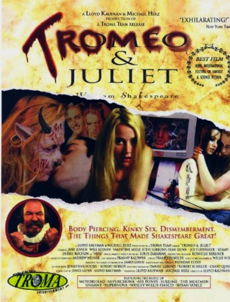 Tromeo & Juliet (1996) poster