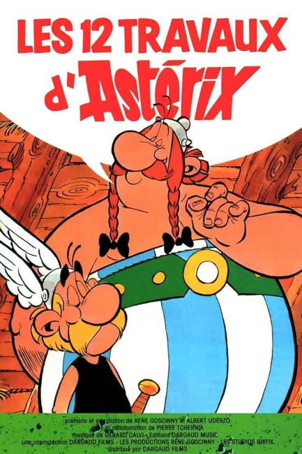 The Twelve Tasks of Asterix (1976) poster