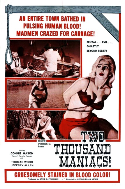 Two Thousand Maniacs! (1964) poster