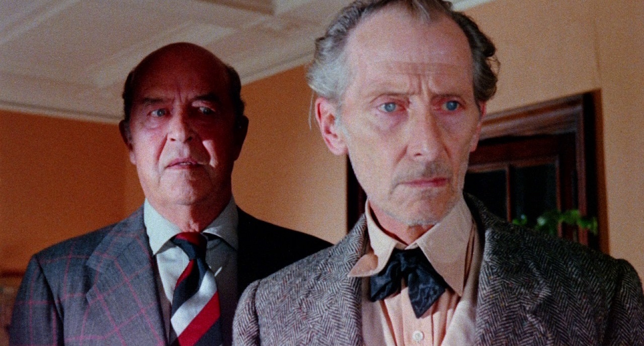 Ray Milland and Peter Cushing in The Uncanny (1977)