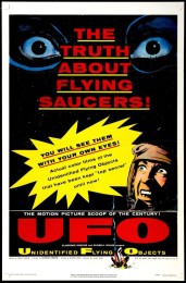 Unidentified Flying Objects: The True Story of Flying Saucers (1956) poster