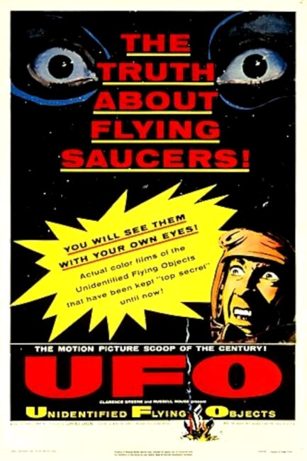 Unidentified Flying Objects: The True Story of Flying Saucers (1956) poster