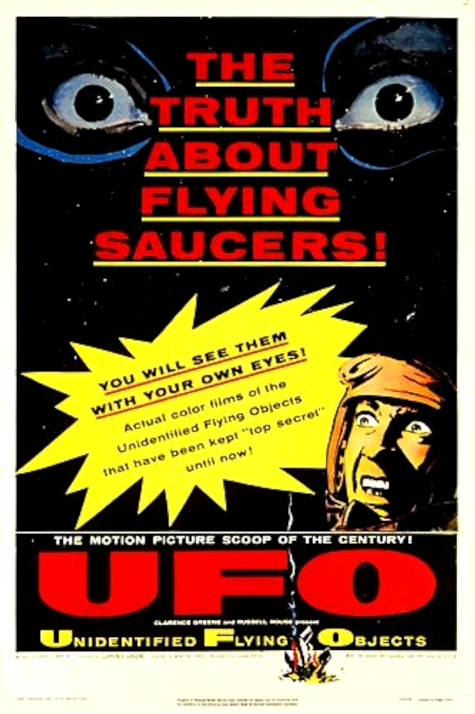 Unidentified Flying Objects: The True Story of Flying Saucers (1956) poster