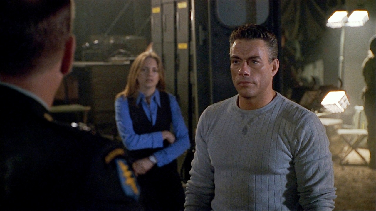 Jean-Claude Van Damme  and Heidi Schanz in Universal Soldier: The Return (1999)