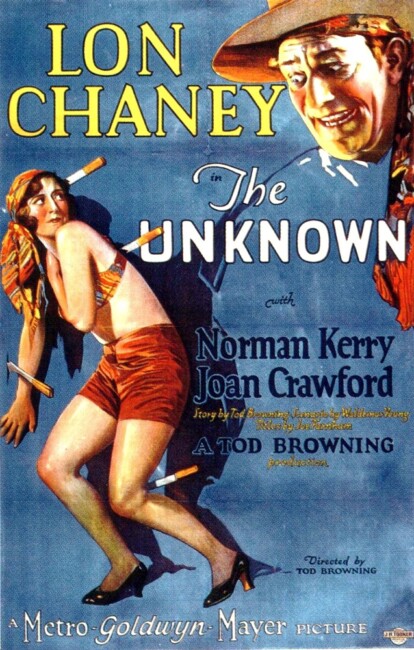 The Unknown (1927) poster