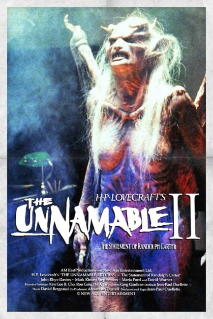 The Unnamable II: The Statement of Randolph Carter (1993) poster