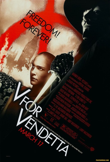 V for Vendetta (2006) poster