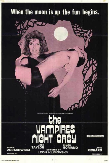 The Vampire's Night Orgy (1974) poster