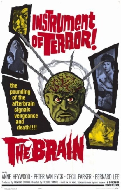 Vengeance/The Brain (1962) poster