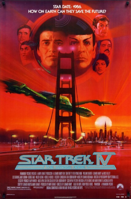 The Voyage Home: Star Trek IV (1986) poster