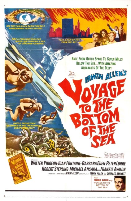 Voyage to the Bottom of the Sea (1961) poster