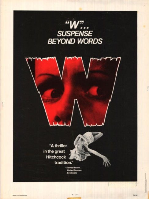 W (1974) poster