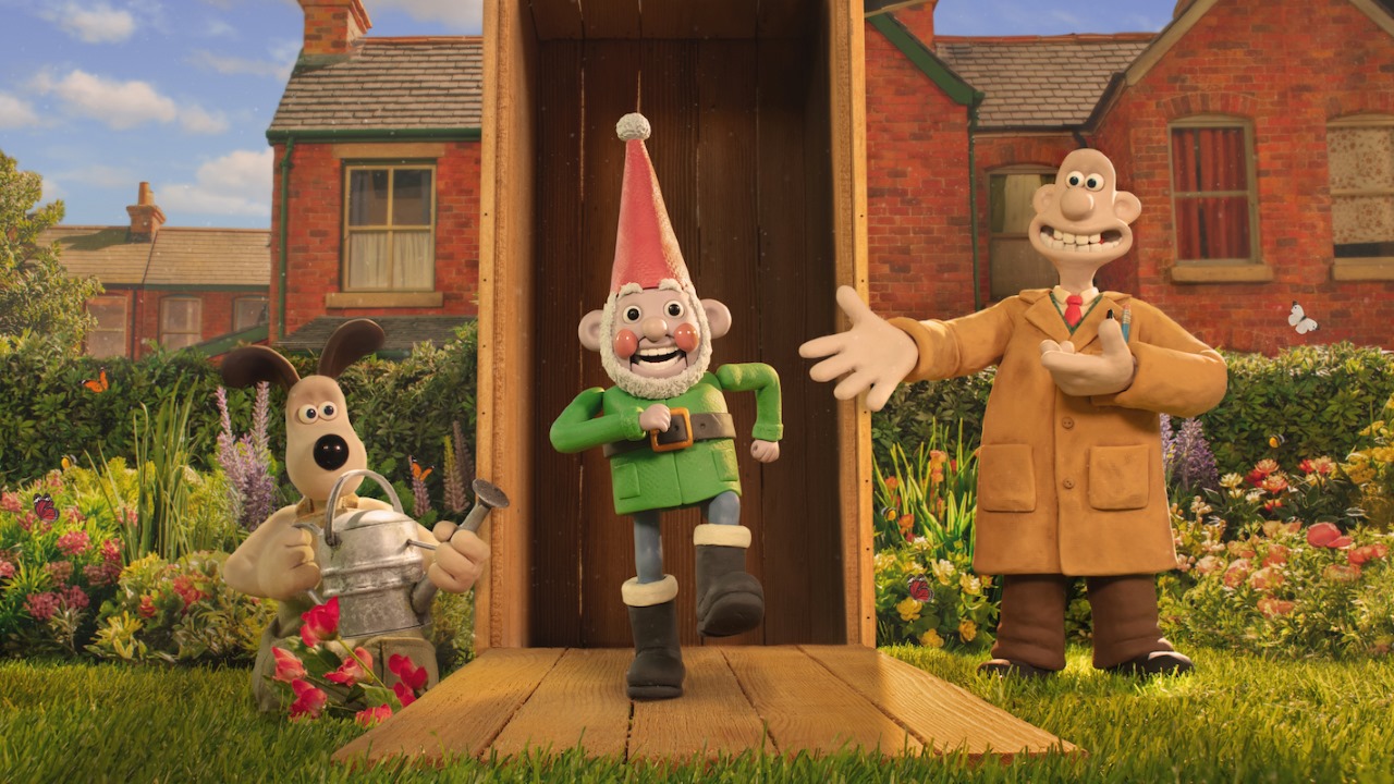 Gromit, Norbot and Wallace in Wallace & Gromit Vengeance Most Fowl (2024)