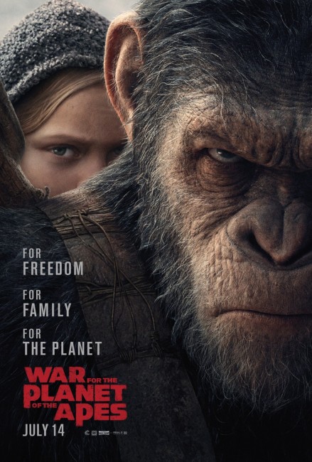 War for the Planet of the Apes (2017) poster