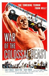 War of the Colossal Beast (1958) poster