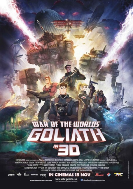 War of the Worlds: Goliath (2012) poster