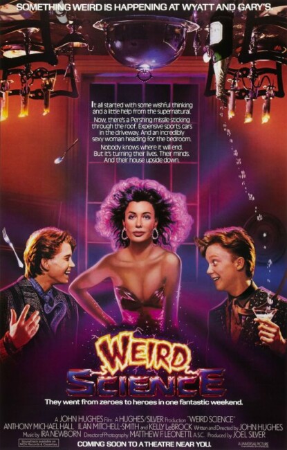 Weird Science (1985) poster