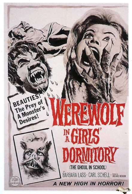 Werewolf in a Girl's Dormitory (1961) poster