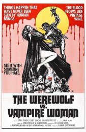 The Werewolf vs the Vampire Woman (1971) poster