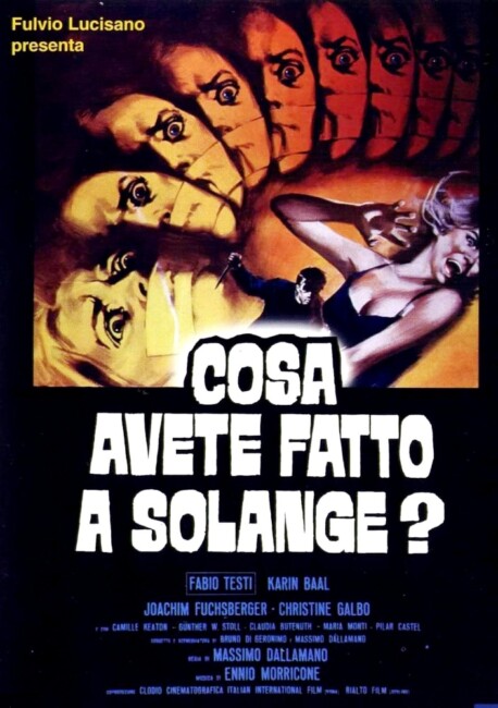 What Have You Done to Solange? (1972) poster