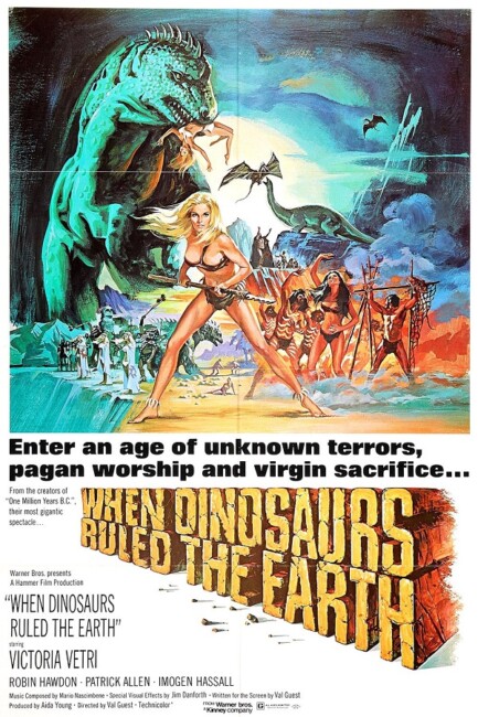 When Dinosaurs Ruled the Earth (1970) poster