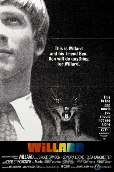 Willard (1971) poster