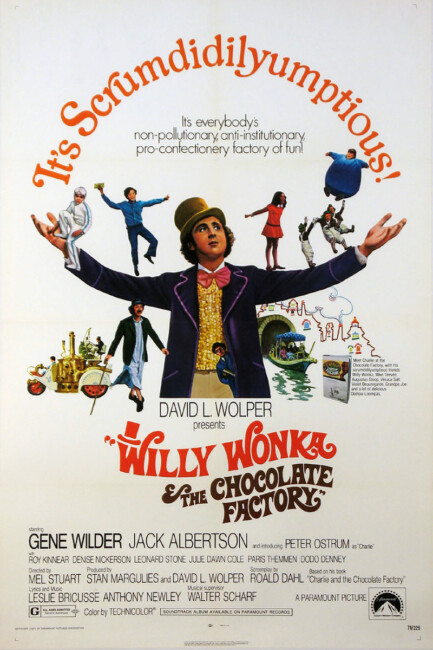 Willy Wonka and the Chocolate Factory (1971) poster