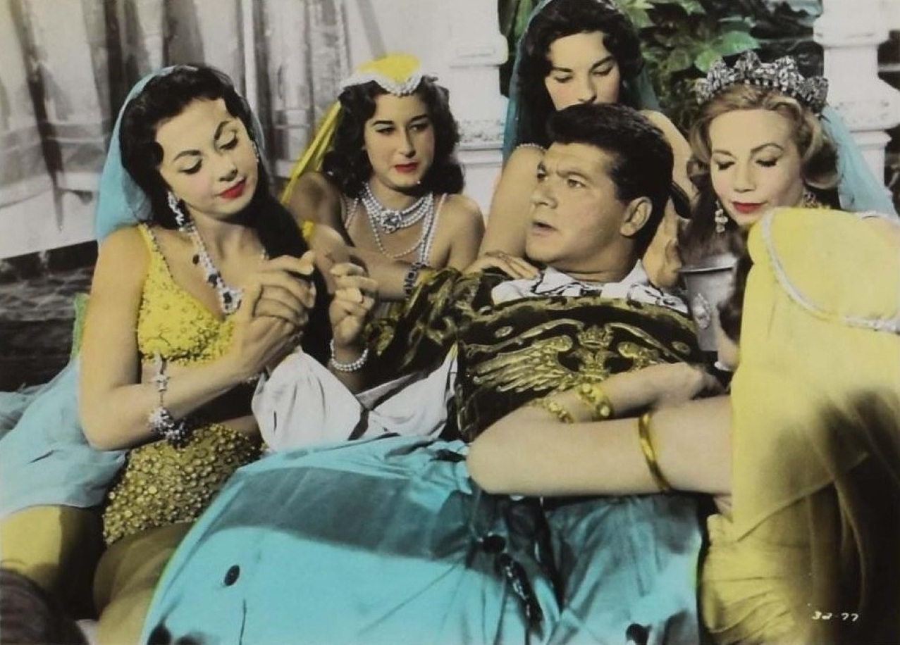 Dick Shawn in The Wizard of Baghdad (1960)