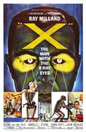 X - The Man with X-Ray Eyes (1963) poster