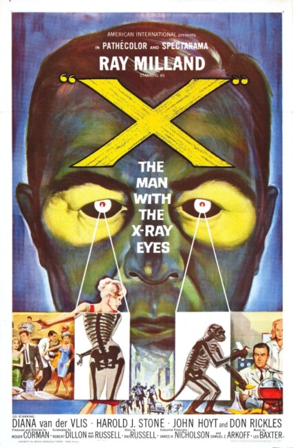 X - The Man with X-Ray Eyes (1963) poster