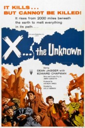 X the Unknown (1956) poster