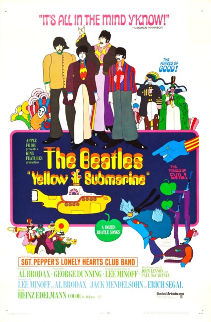 Yellow Submarine (1968) poster