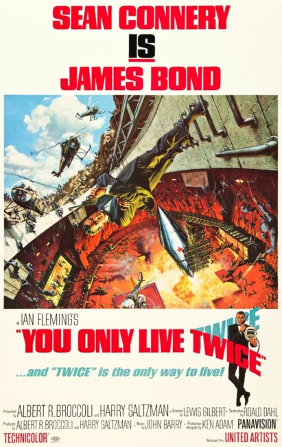 You Only Live Twice (1967) poster