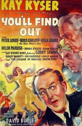 You'll Find Out (1940) poster
