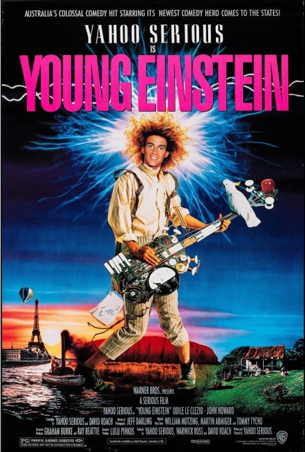 Young Einstein (1988) poster