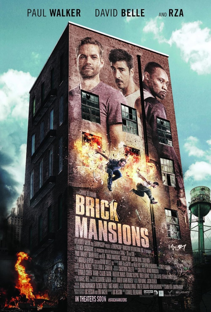 Brick Mansions (2014) poster