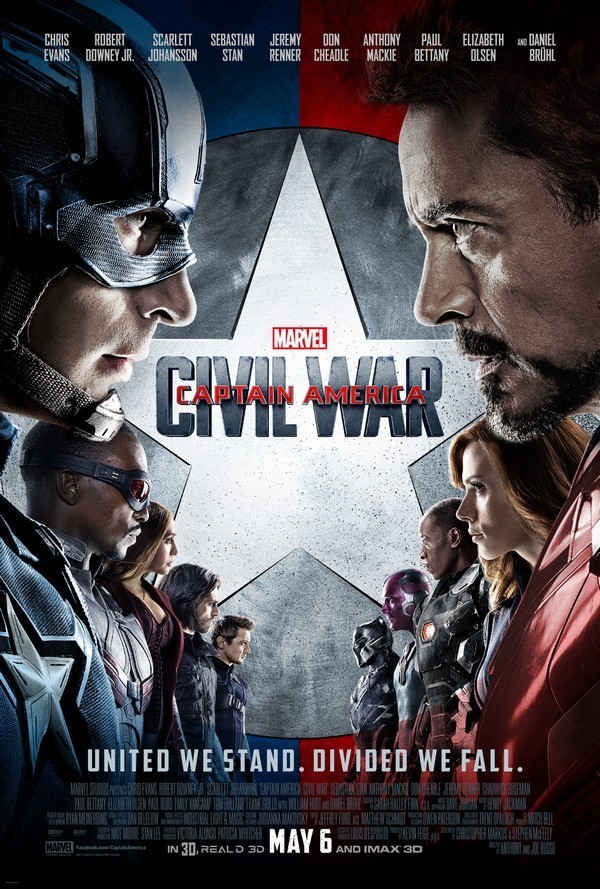 Captain America: Civil War (2016) poster