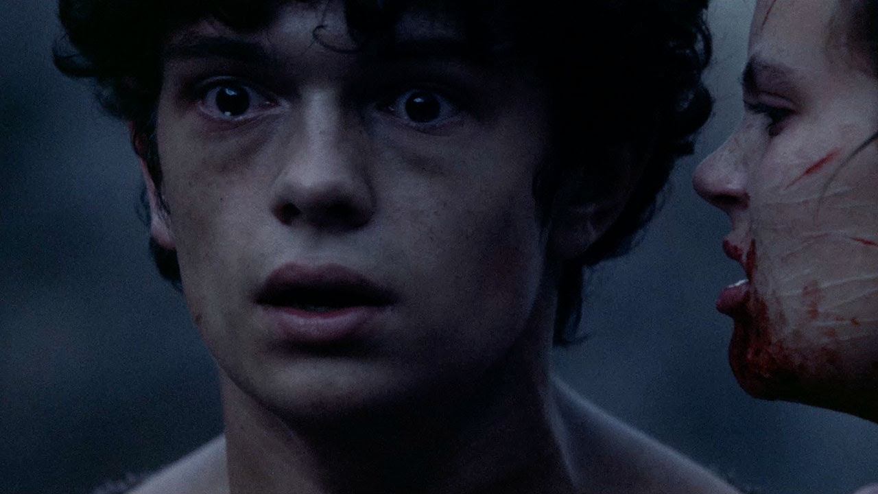 Noah Jupe and Isla Johnston in The Carpenter's Son (2025)