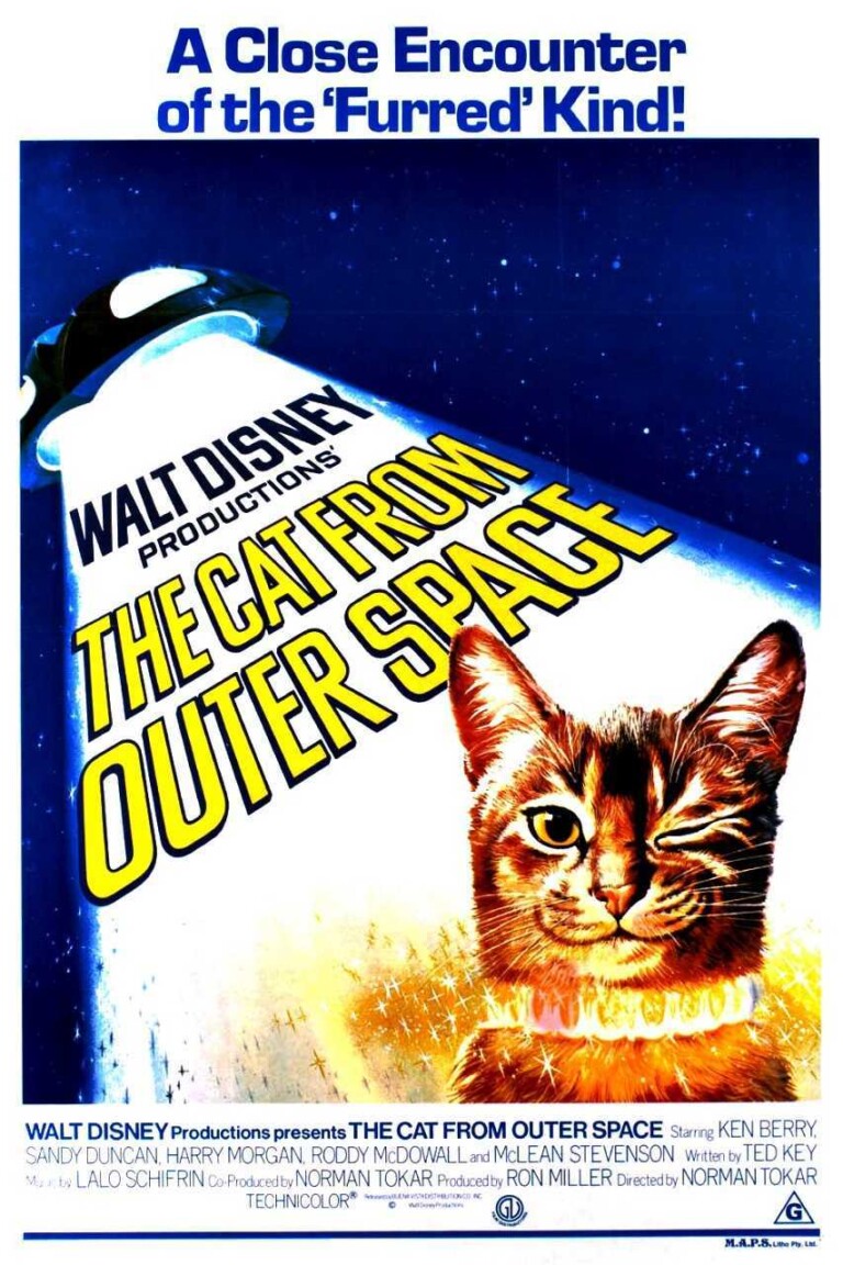 The Cat from Outer Space (1978)