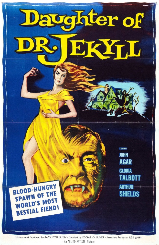 Daughter of Dr. Jekyll (1957) poster