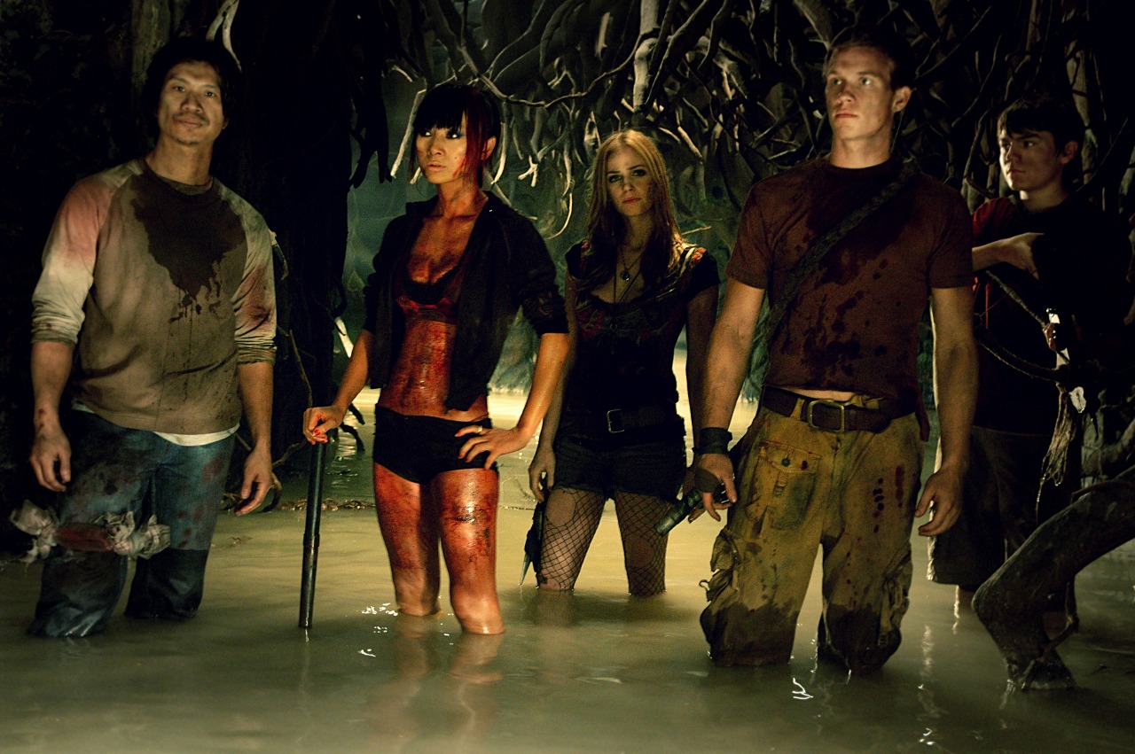 Dustin Nguyen, Bai Ling, Jamie Ray Newman, Warren Kole, Nick Lane in The Gauntlet (2013)