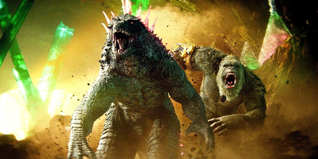 Godzilla and Kong in Godzilla x Kong: The New Empire (2024)