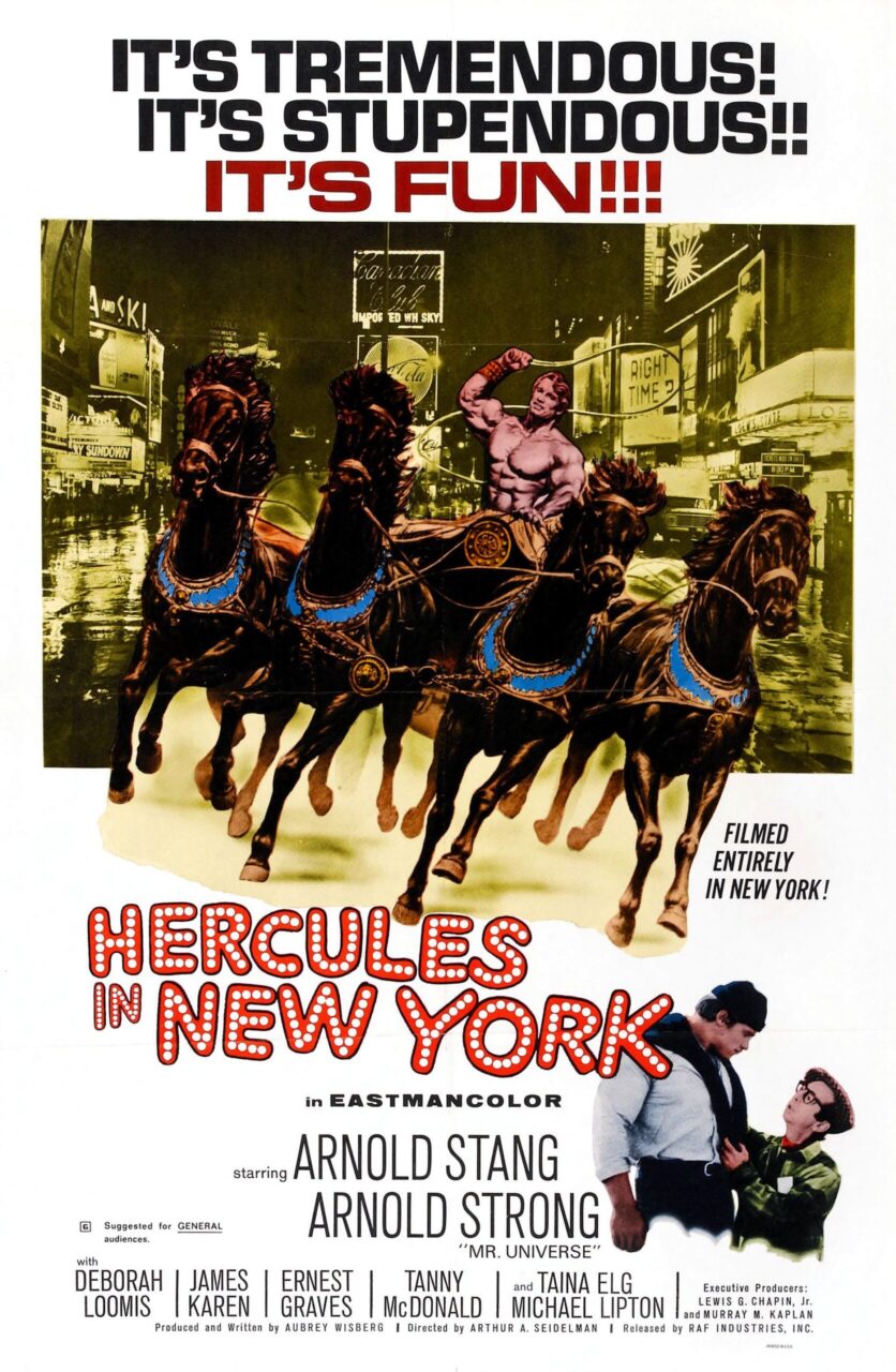 Hercules in New York (1970)