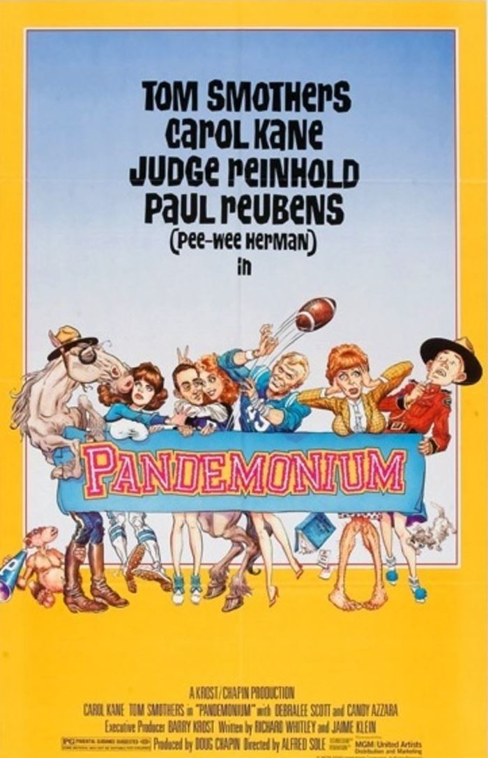 Pandemonium (1982) poster