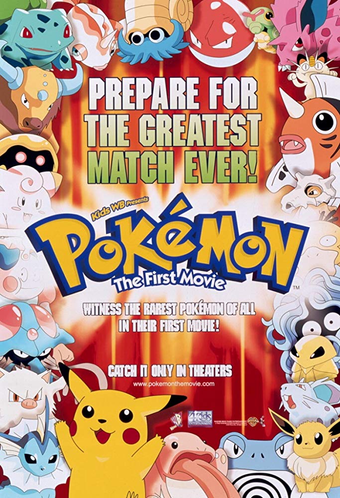 Pokemon The First Movie: Mewtwo Strikes Back (1998)