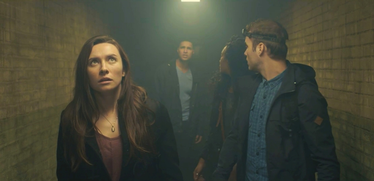 Harriet Madeley, Marcus Bronzy, Sophie Miller-Sheen and Kevin Leslie in The Rizen: Possession (2019)