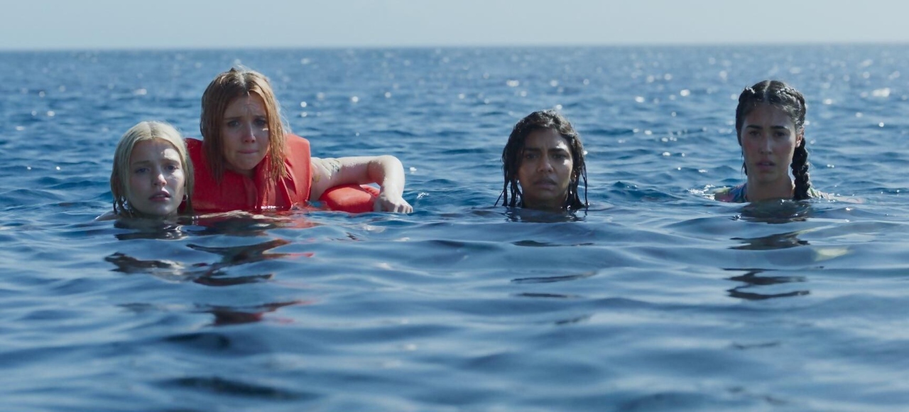 Natalie Mitson, Lauren Lyle, Hiftu Quasem, Nicole Rieko Setsuko in Something in the Water (2024)