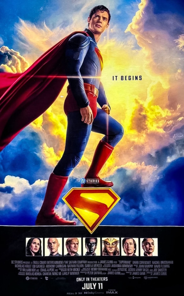 Superman (2025) poster